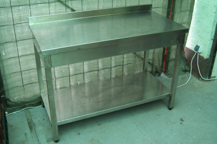 Munkaasztal (inox)