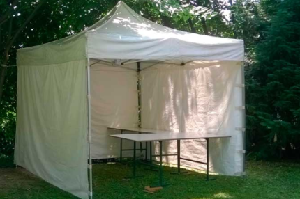 Sátor 3x3m (fehér)