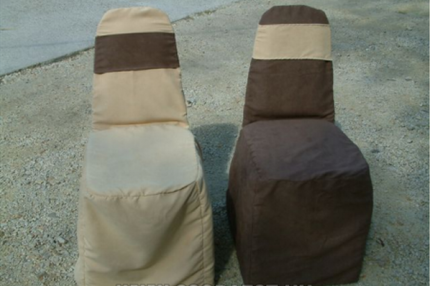 Székhuzat szarvasbőr hatású (beige)